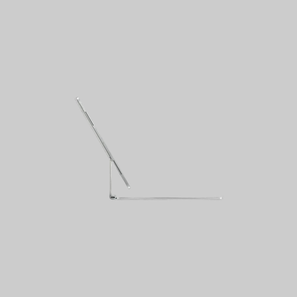 White square with a diagonal line on a white background