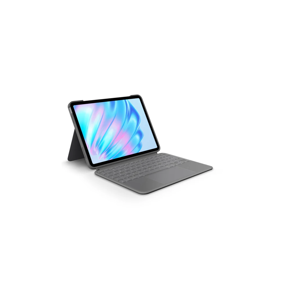 Logitech Combo Touch Keyboard/Cover Case for iPad Air 11 (M2/M3) - Grey
