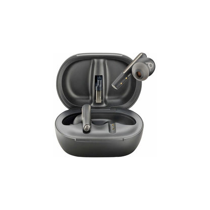 Poly Voyager Free 60+ UC M Carbon Black Earbuds +BT700 USB-C Adapter +Touchscreen Charge Case