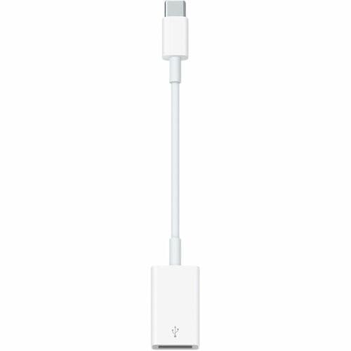 White USB adapter on a white background