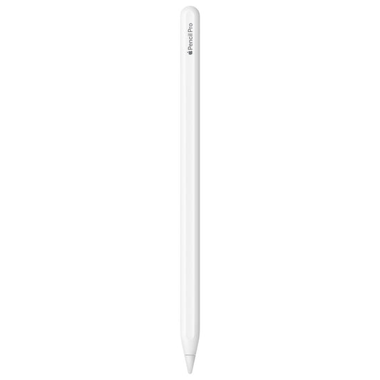 White stylus pen on a gray background