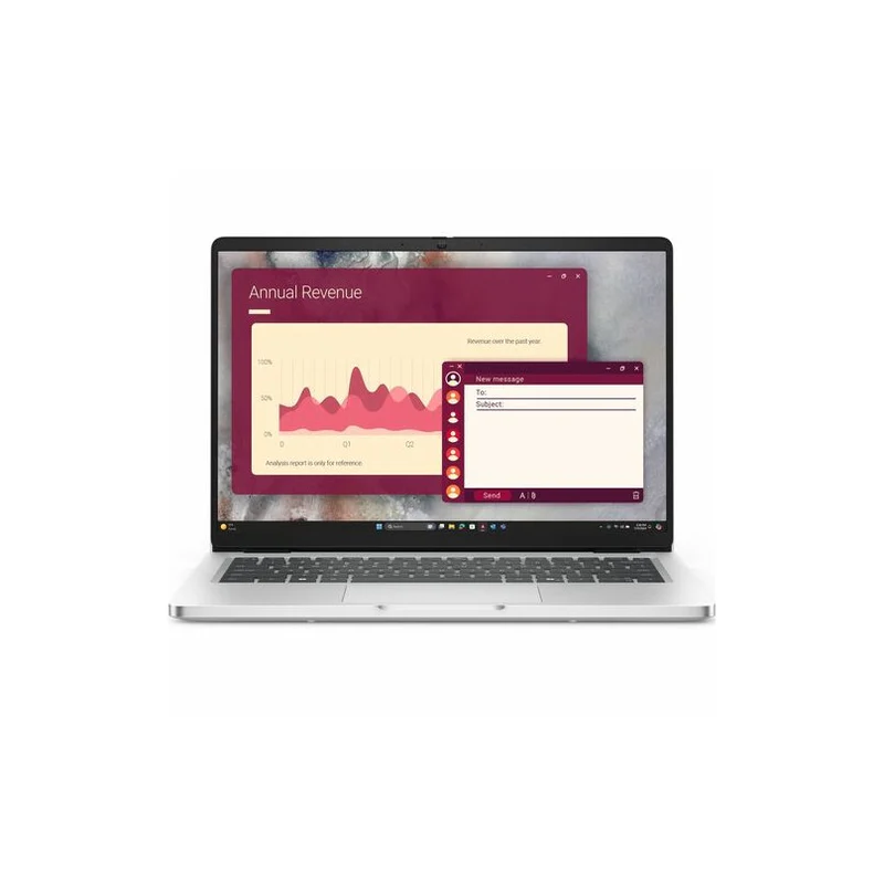 Dell Pro 14 PC14250 14" Notebook Ultra 5 235U 16GB 512GB SSD Platinum Silver Windows 11 Pro